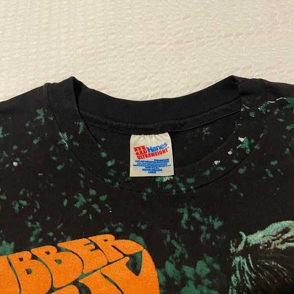 The Beatles Shirt Rubber Soul AOP Single Stitched 90s Vintage Large - Picture 4 of 5